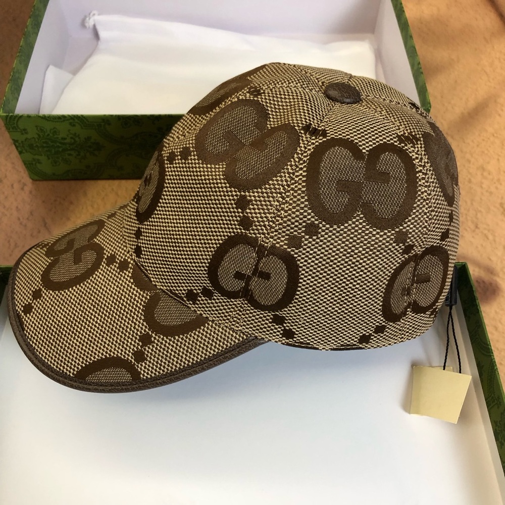 Gucci Brown Patterned Women's Hat - image 6